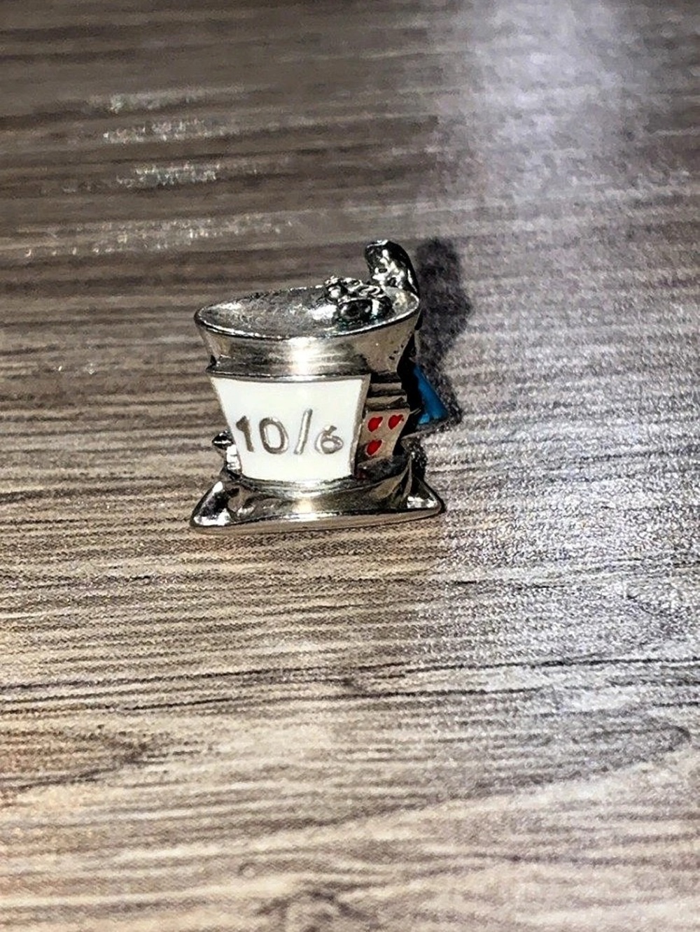 Pandora Disney Alice in Wonderland & The Mad Hatter's Tea Party Charm Tea Party